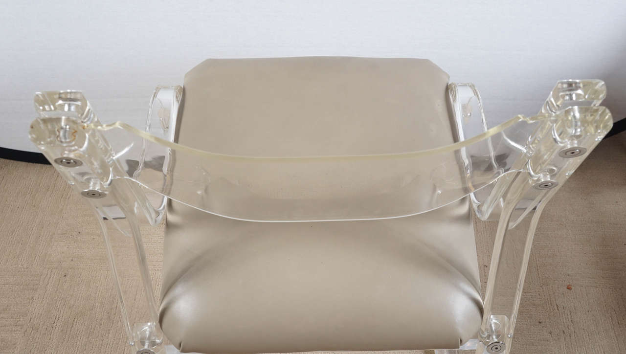 20th Century Mid-Century Lucite Chair