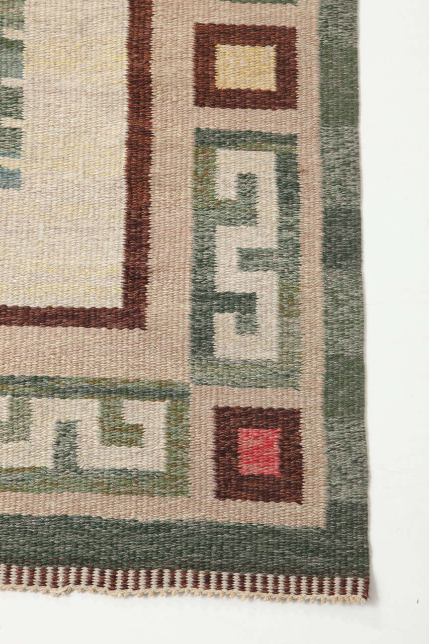 Carl Dangel Flat-Weave Swedish Rug 3