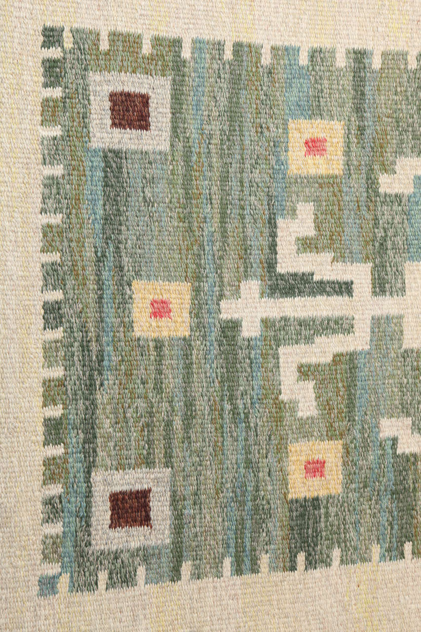 Carl Dangel Flat-Weave Swedish Rug 5