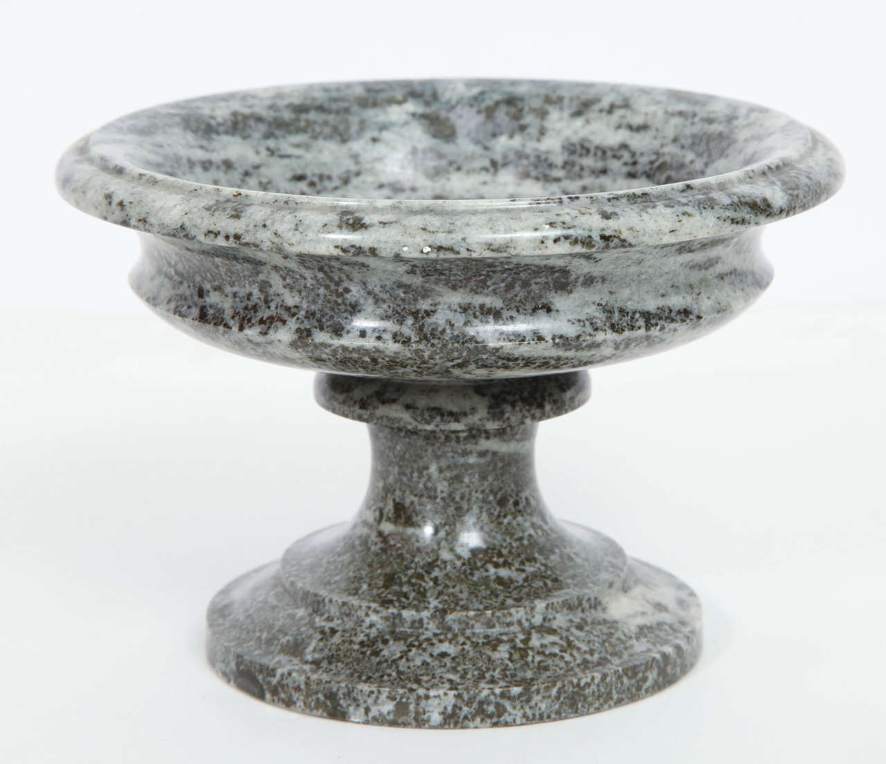 A Swedish Kolmard marble classical form Tazza, Early 19th Century.