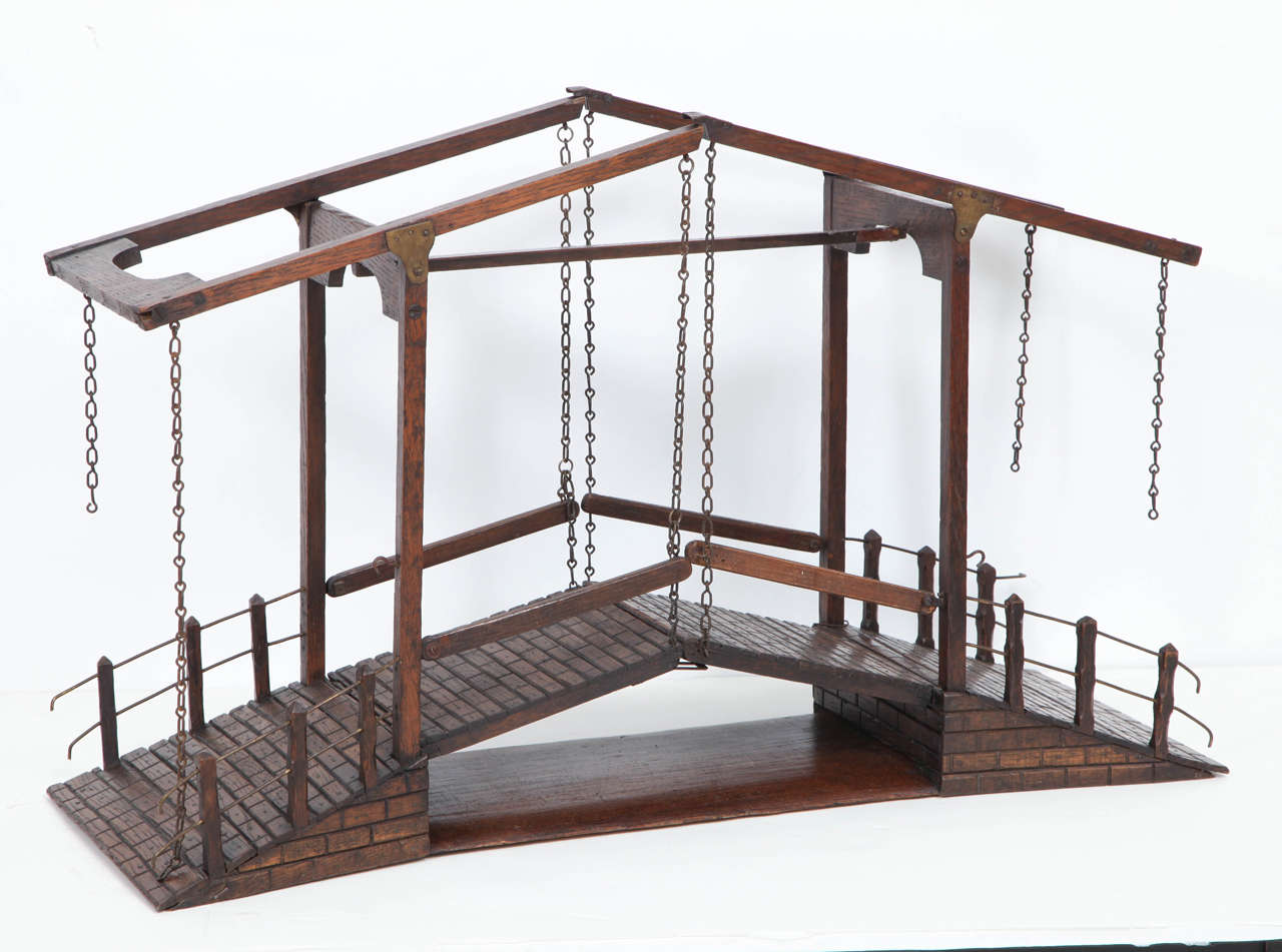 Dutch Architectural Model Bridge at 1stDibs