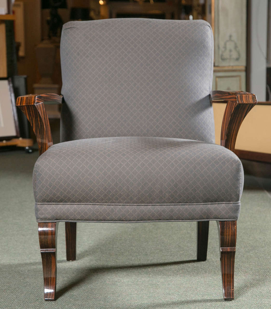 Pair of Art Deco Armchairs For Sale at 1stDibs