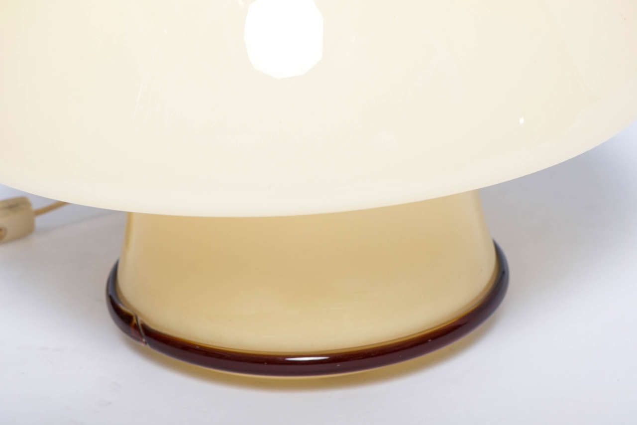 Italian Murano Glass Table Light