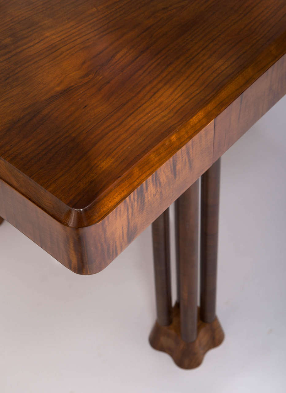 East African Paldao wood  “Cluster” Rectangular Desk by John Makepeace 2