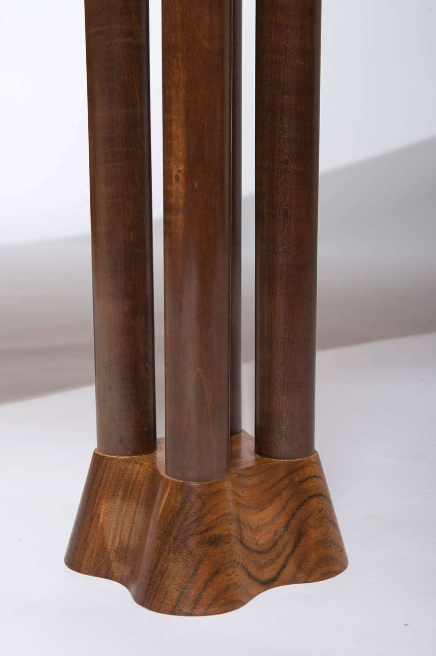 East African Paldao wood  “Cluster” Rectangular Desk by John Makepeace 4