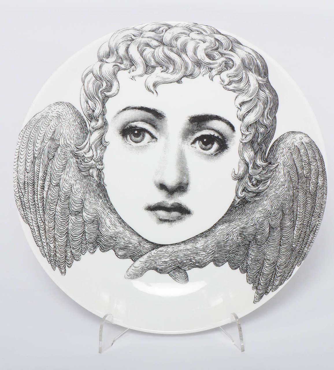 Tema e Variazione Porcelain Plate by Piero Fornasetti 1