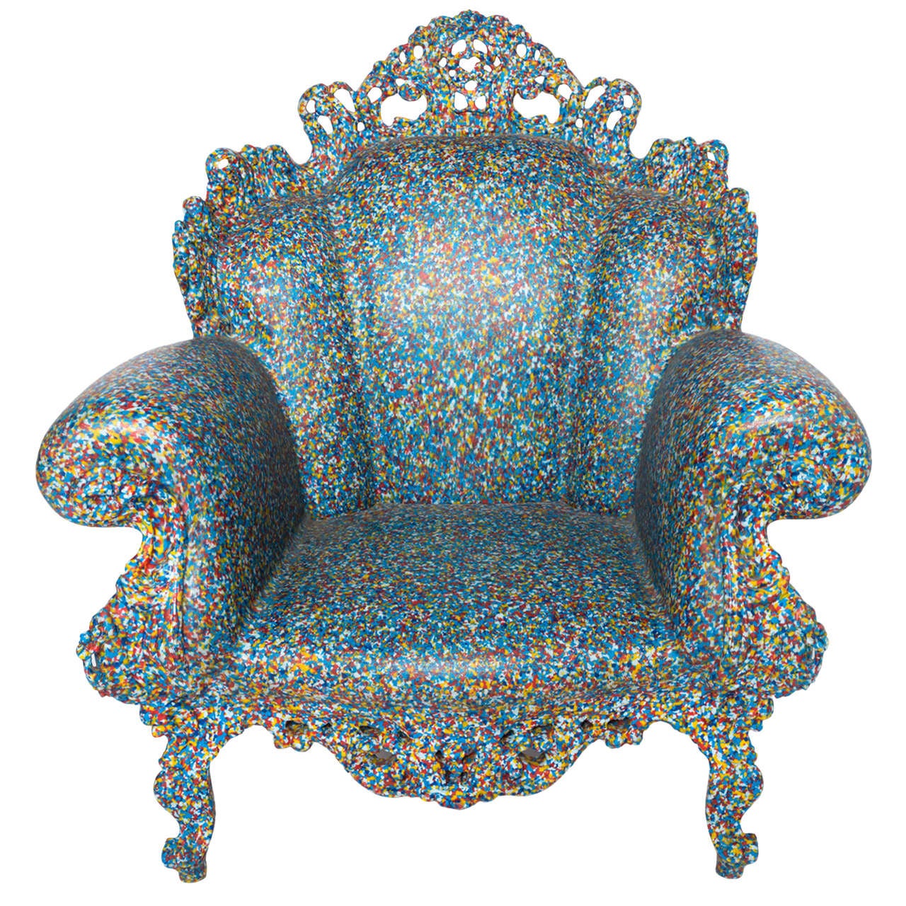 Alessandro Mendini Armchair "The Proust", Italy, 2011