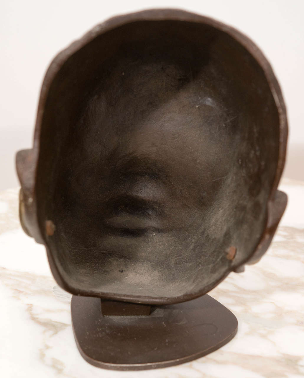 Modern Hagenauer Werkstätte Head Sculpture of an African Woman  For Sale