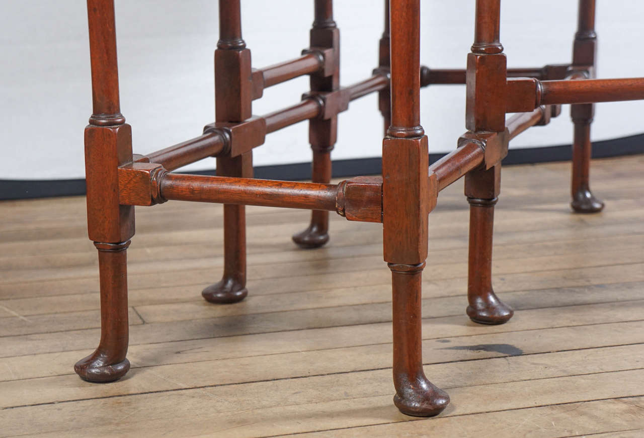 19th Century Spider Leg Burl-Top Table