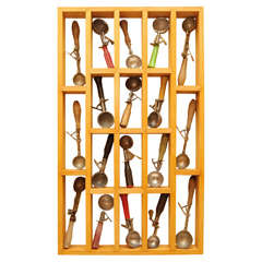 Antiques & Vintage Ice Cream Scoop collection