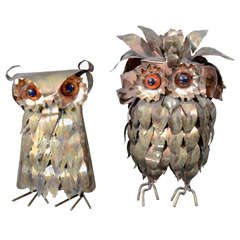 Pair of Owls by Jere
