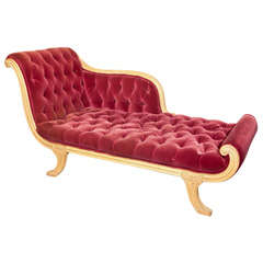 Recamier/Tagesbett im Stil Louis XV.  In der Art von Maison Jansen