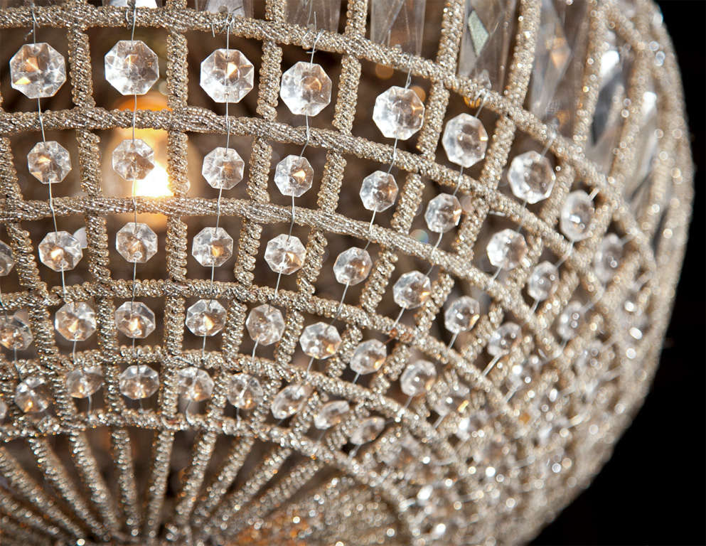 Crystal Globe Pendant Chandeliers