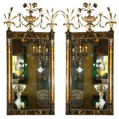 Antique Pair of Neoclassical Style Mirrors
