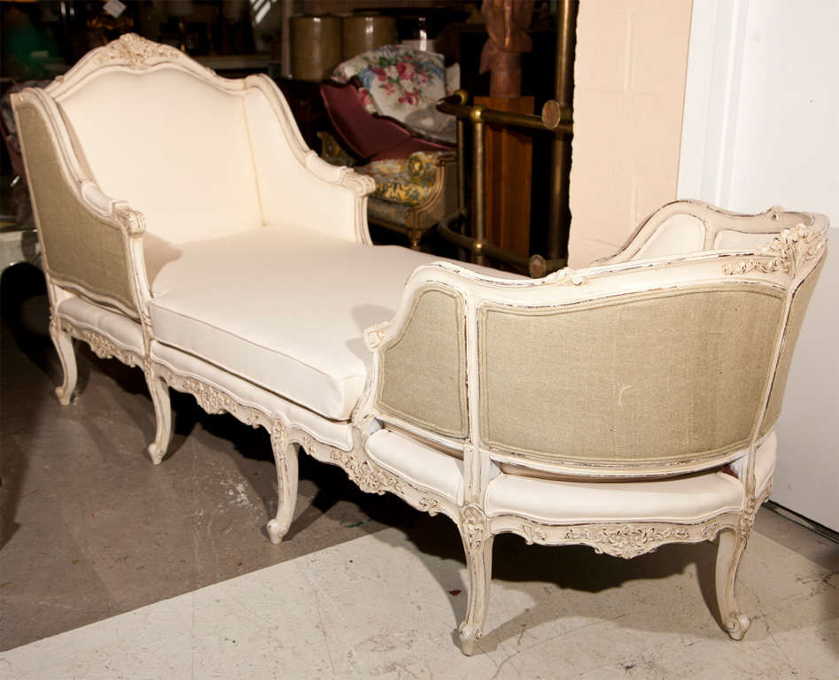 Maison Jansen French Painted Daybed