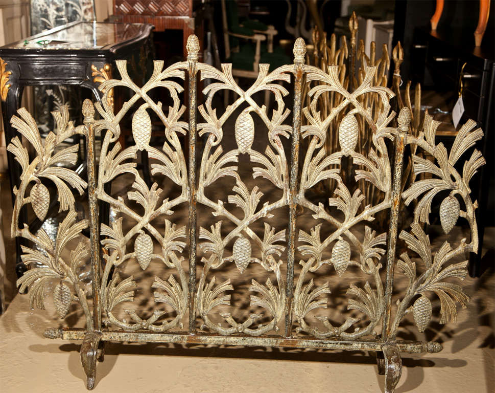 Iron Fireplace Screen