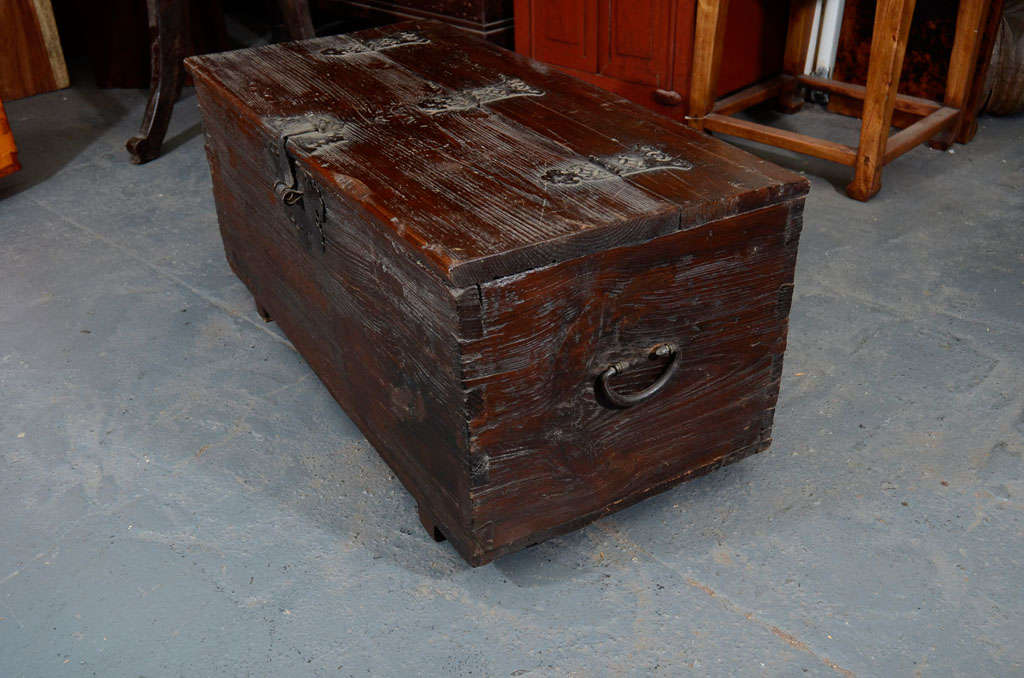 Elmwood Coin Chest For Sale 4