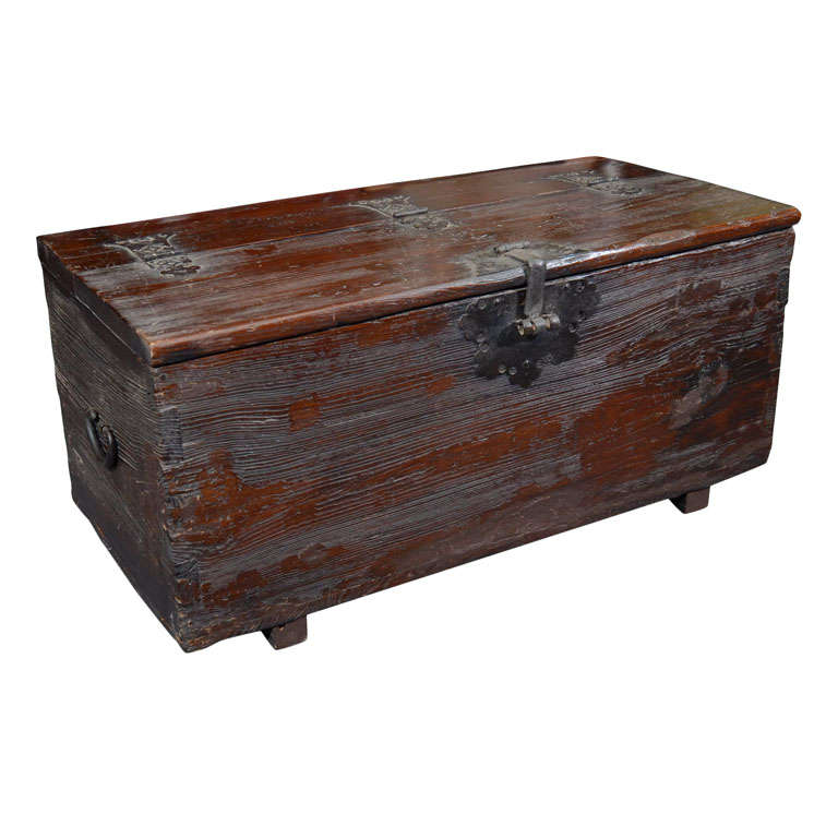 Elmwood Coin Chest For Sale
