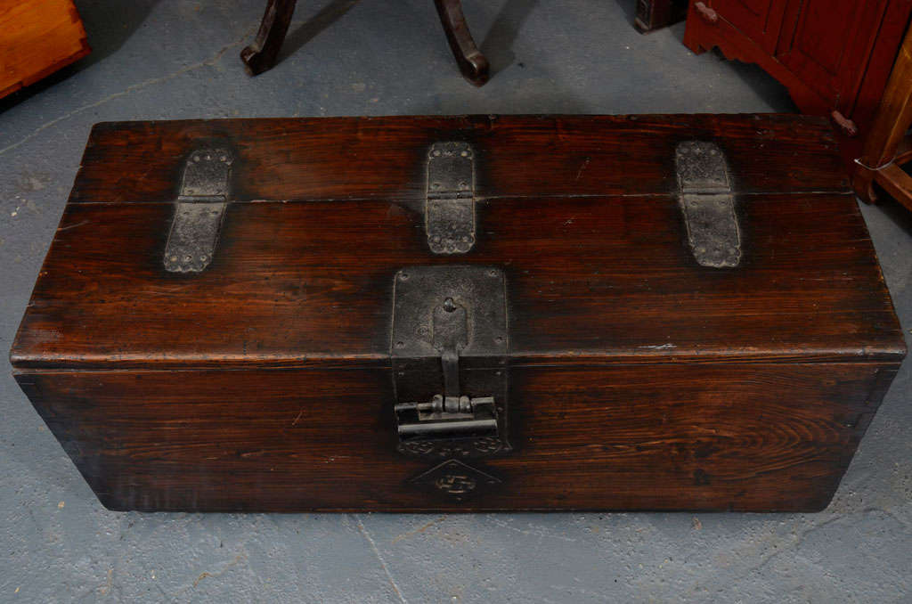 Elmwood Coin Chest For Sale 1
