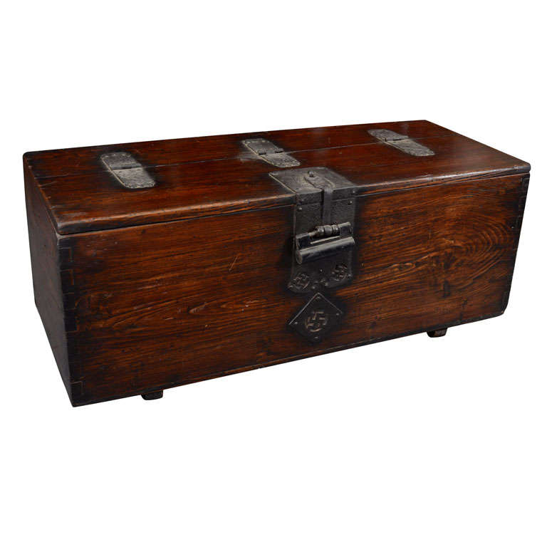 Elmwood Coin Chest For Sale