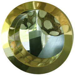 Retro Curtis Jere Porthole Mirror