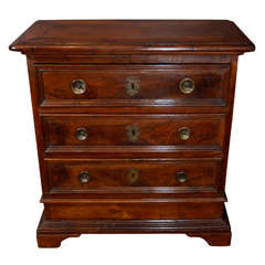 Late 17th Century Tuscan Four Drawer Chest of Drawers