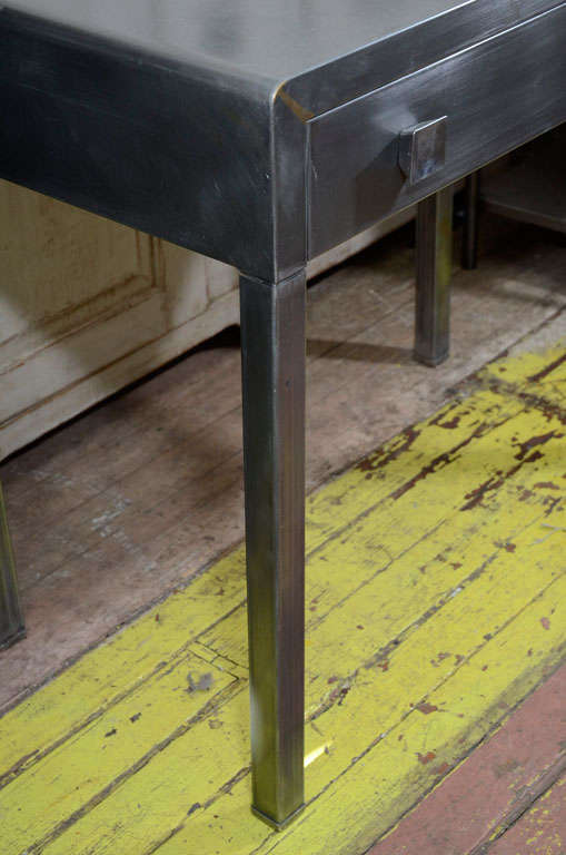 Mid-20th Century Norman Bel Geddes Steel Desk