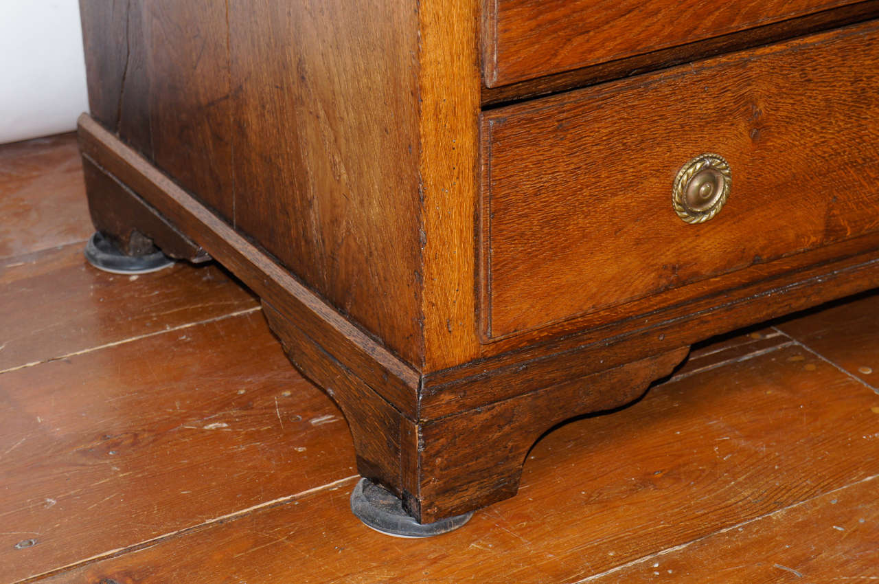 Friesian Inlaid Oak Fall Front Desk or Bureau, Denmark, circa 1790 2