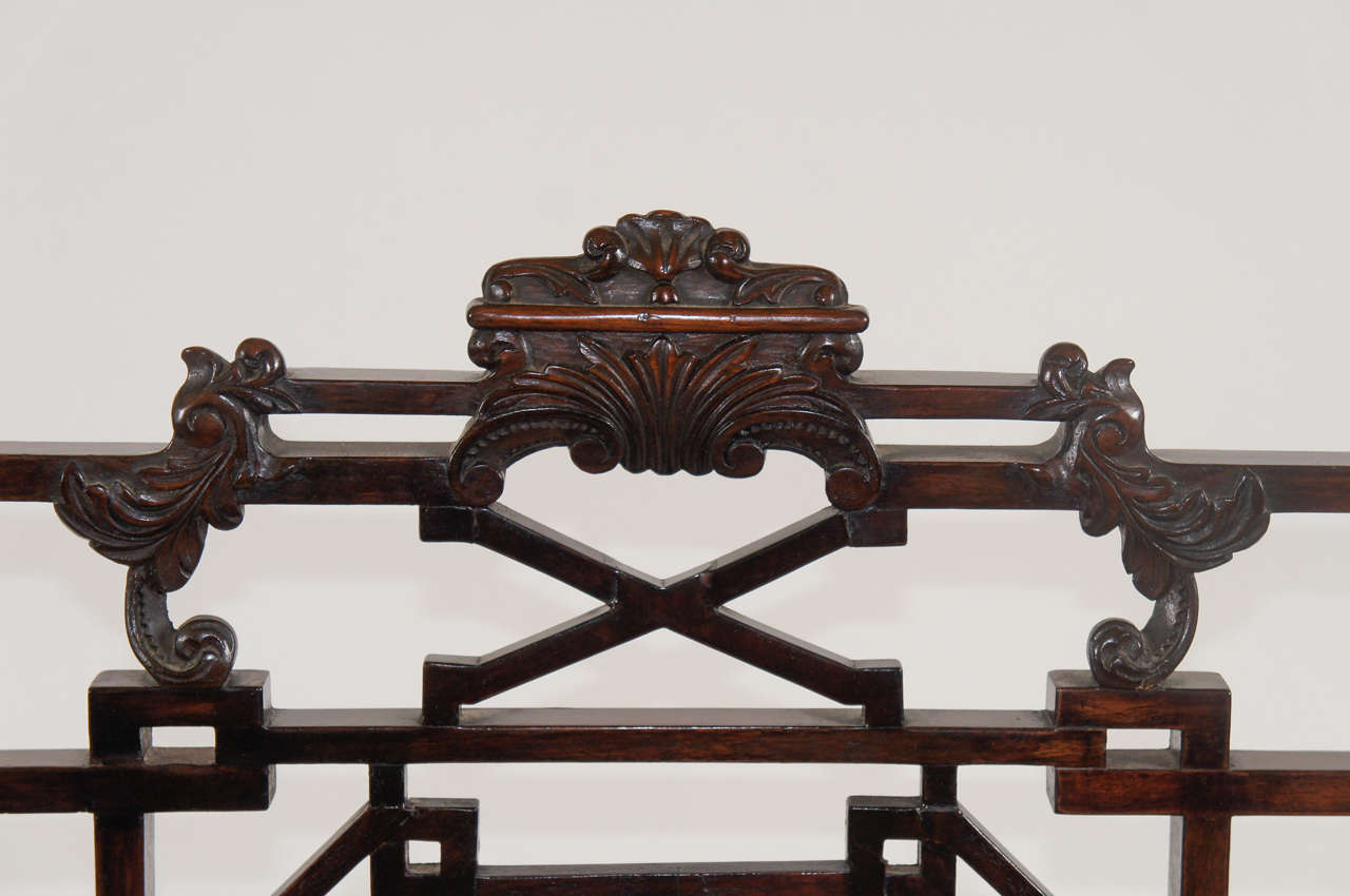 Highly Important Pair of Chinese Chippendale Armchairs, Lord Leverhulme 3