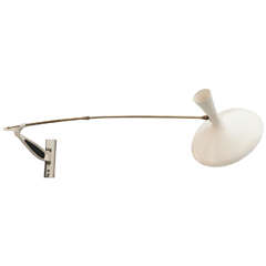 Italian Adjustable Wall Lamp, 1950s