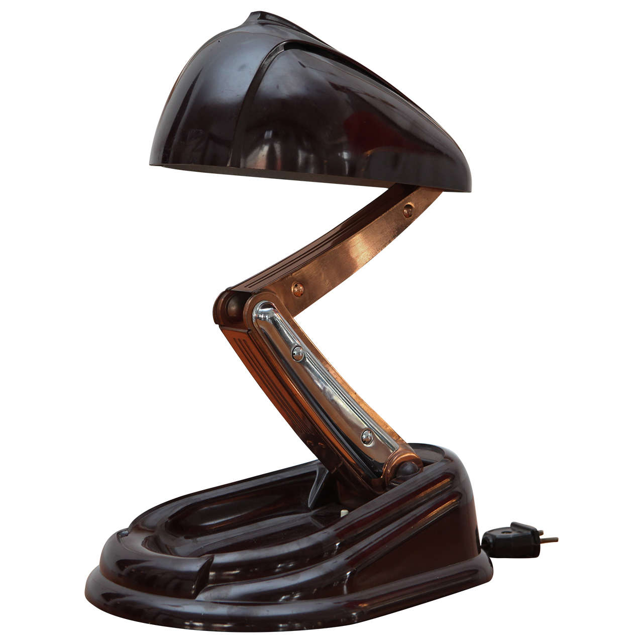 Jumo Cie Bakelite Desk Table Lamp circa 1945-1950