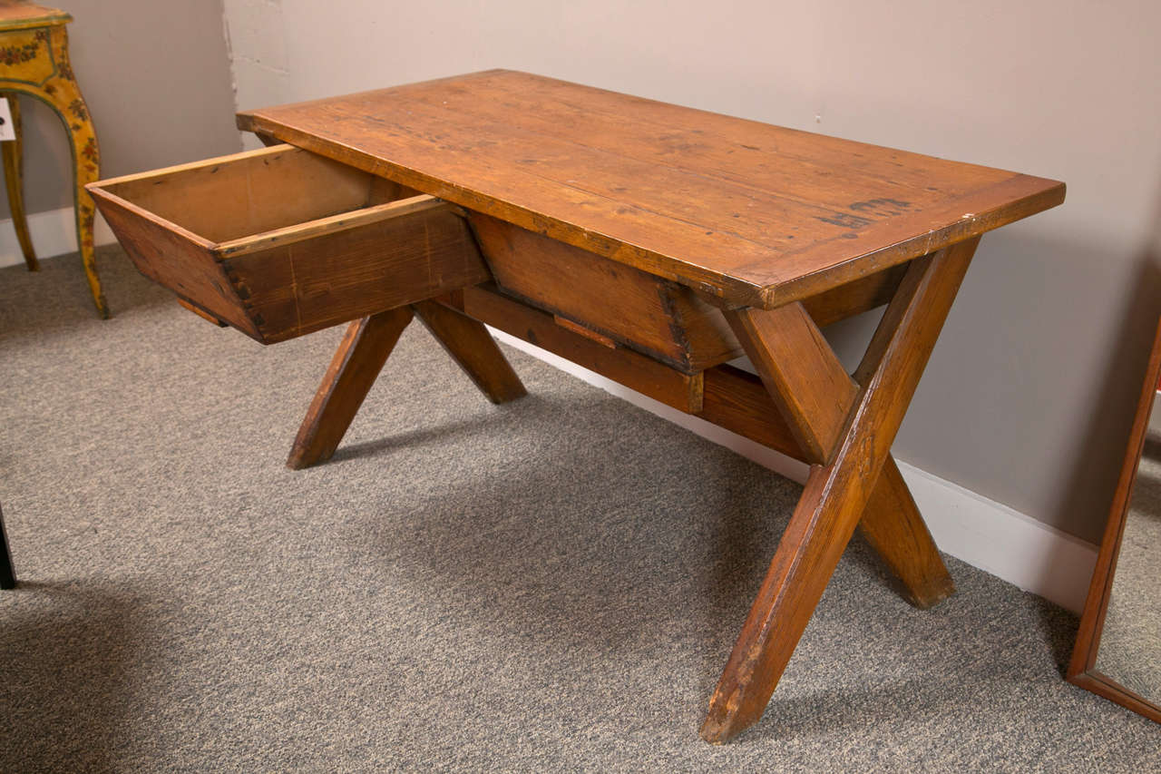 19th Century Farm Table For Sale 2