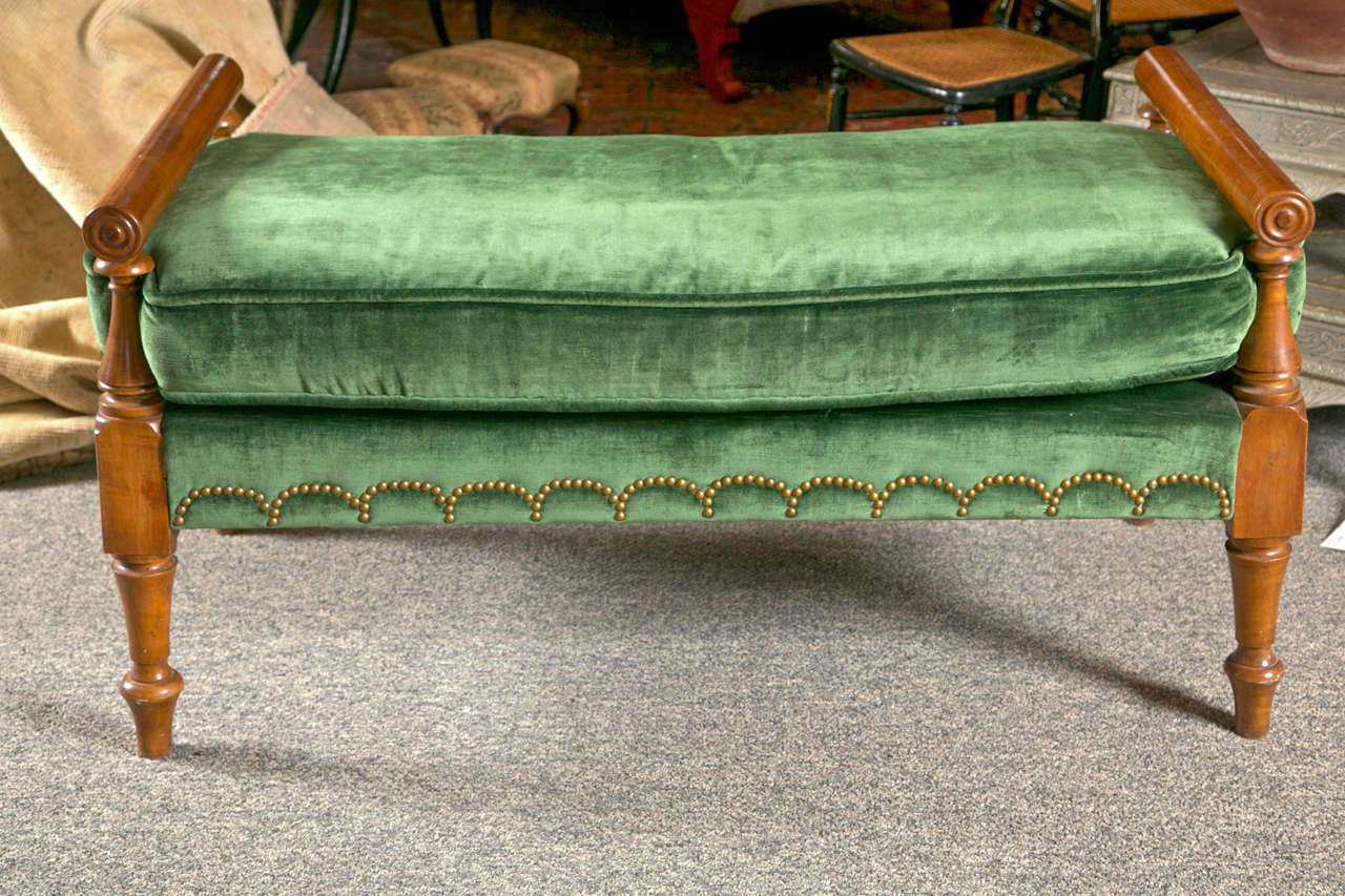19th Century American Maple Bench