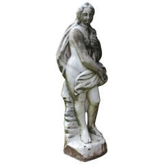 Hand-Carved Marble Figure