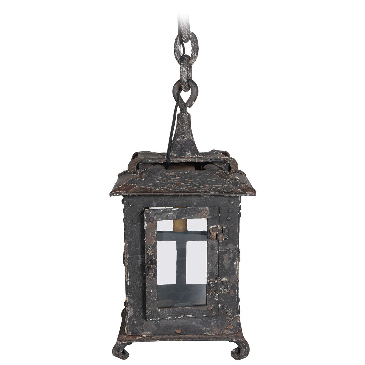 Cast Iron Hanging Lantern