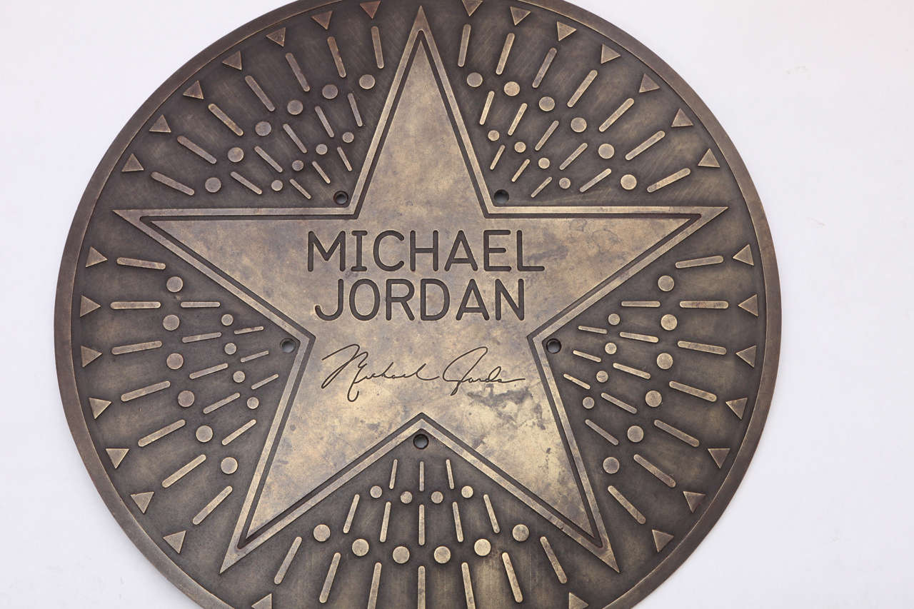 michael jordan plaque