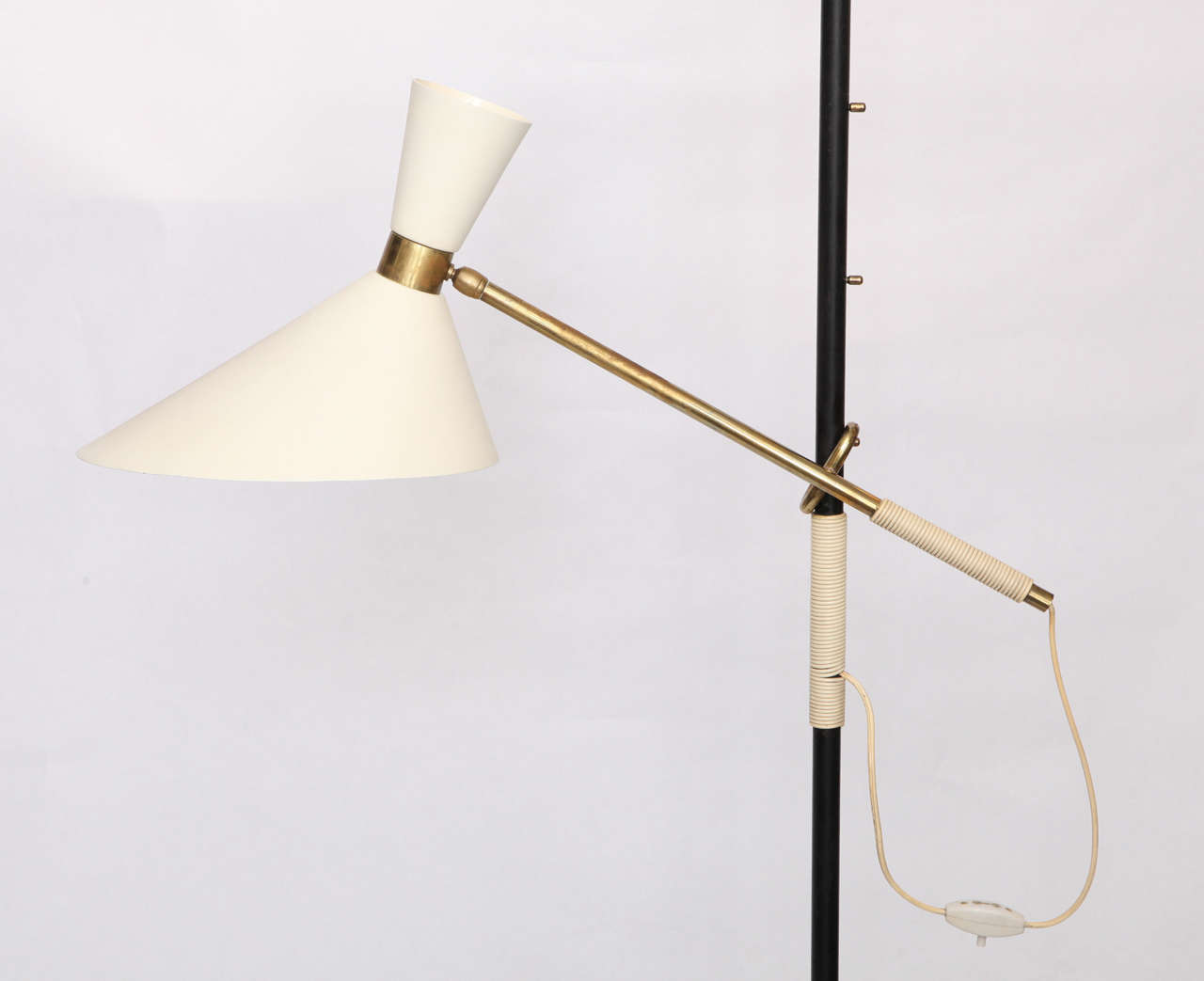 A 1950's Articulated Floor Lamp by J.T.  Kalmar 2
