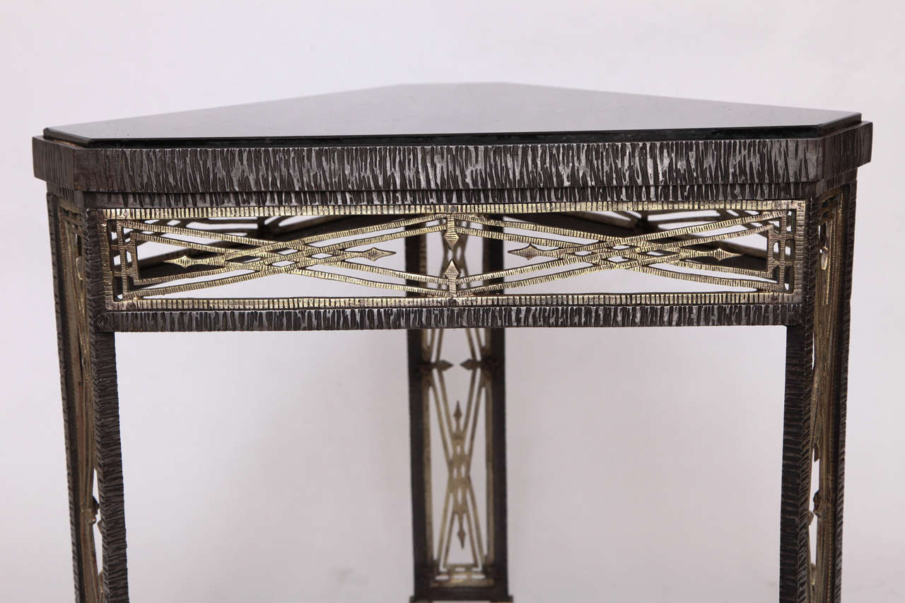 A 1920's Art Deco Table by Jules Bouy In Excellent Condition In New York, NY