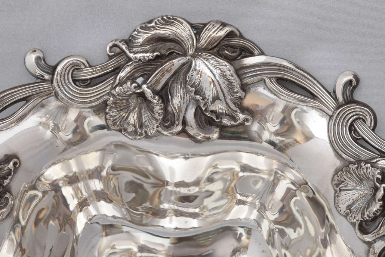 American Art Nouveau Sterling Silver Centerpiece or Serving Bowl