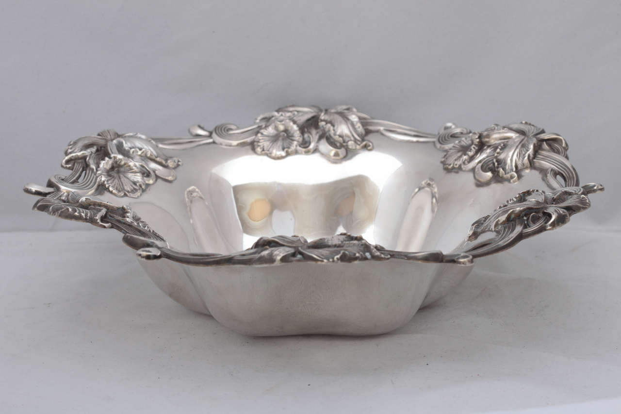 Art Nouveau Sterling Silver Centerpiece or Serving Bowl 2