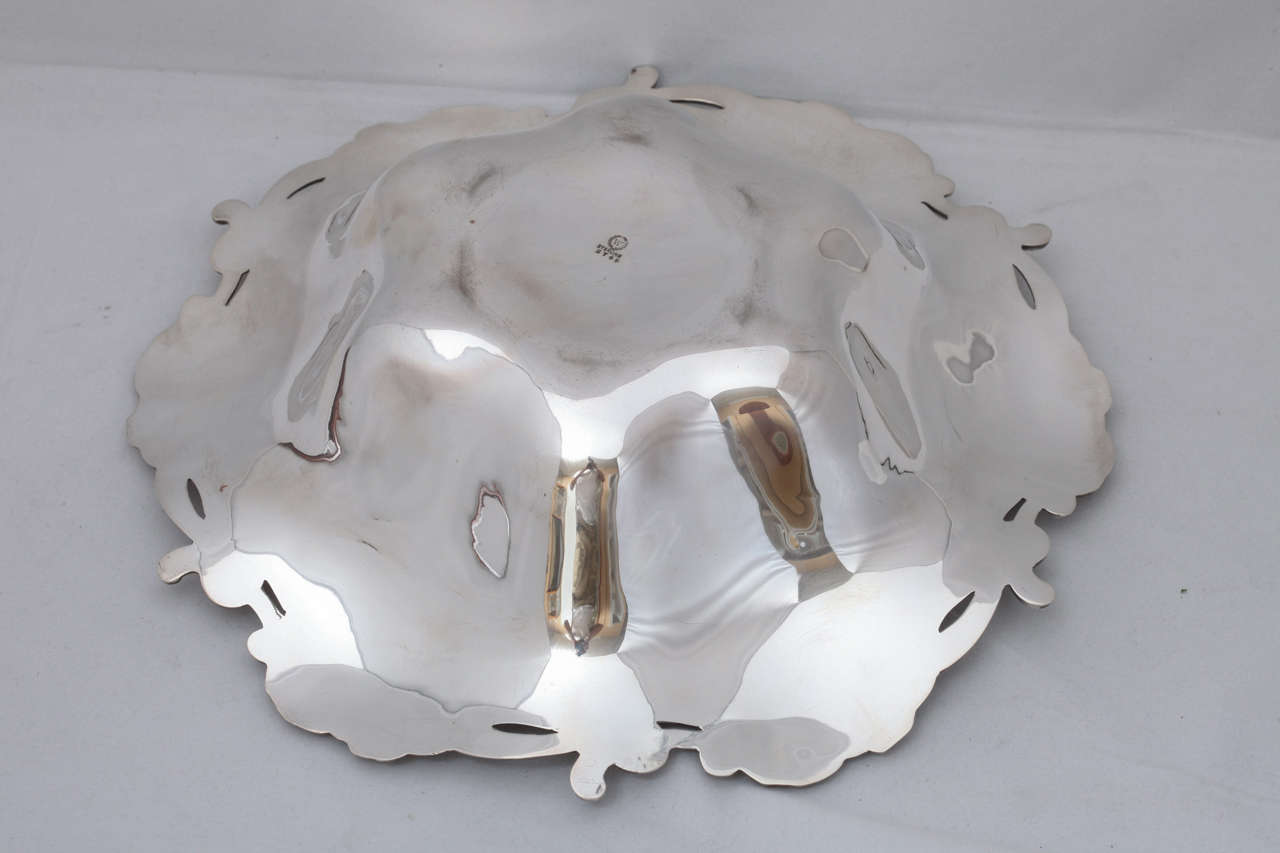 Art Nouveau Sterling Silver Centerpiece or Serving Bowl 4