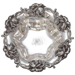 Art Nouveau Sterling Silver Centerpiece or Serving Bowl