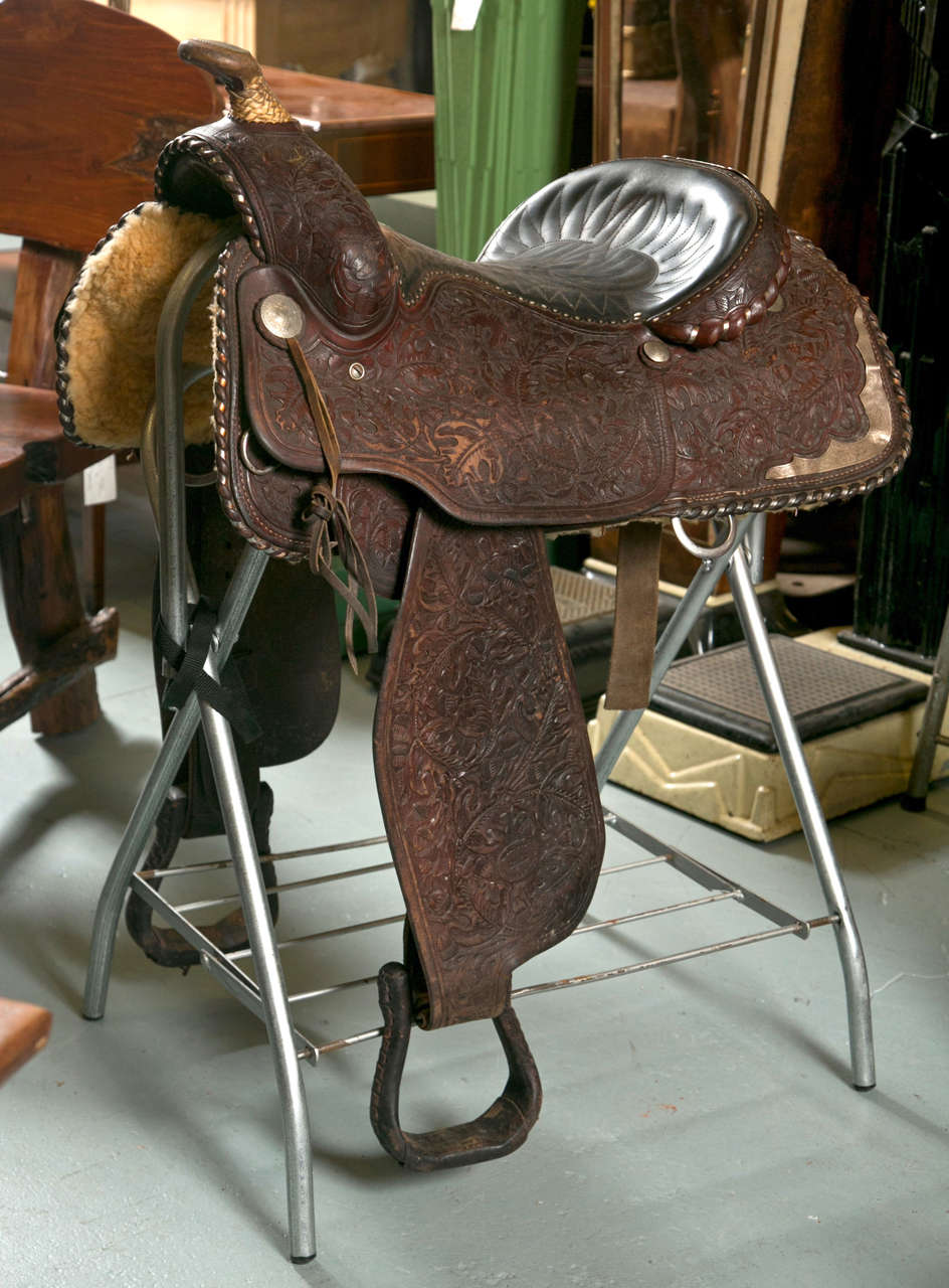 Show Saddle with Stand - Billy Cook Signature 2