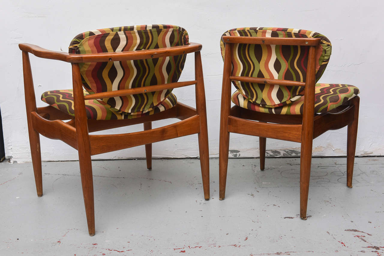 Set of Six Danish Teak Dining Chairs, 1960s Denmark For Sale 2