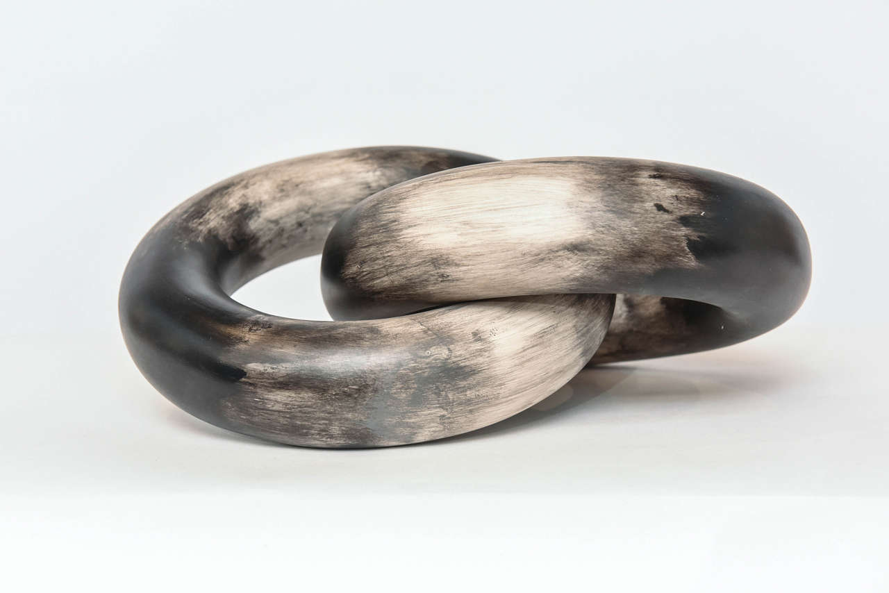 Contemporary Ceramic Horn Links