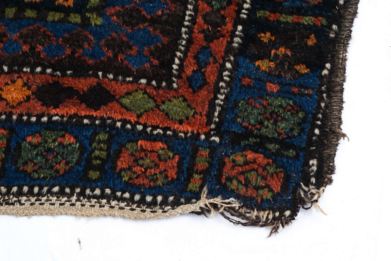 Wool Beautiful Vintage Turkish Carpet For Sale