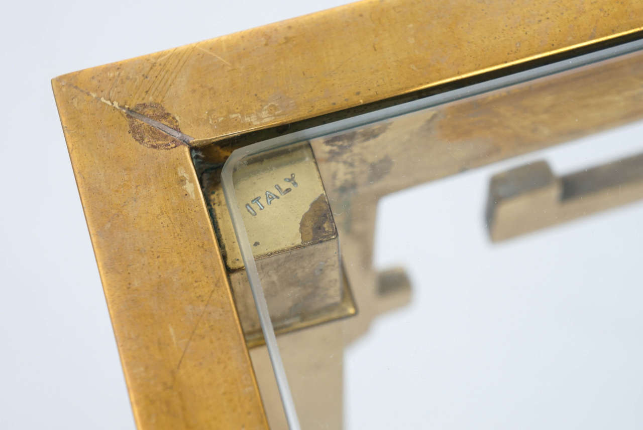 20th Century Pair of Mastercraft End Tables with Greek Key Details For Sale