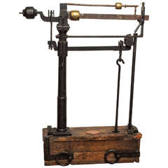 Antique French Wine Scale