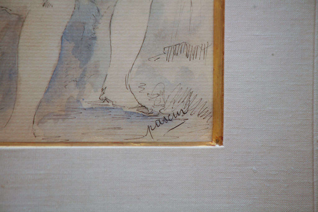 Signed Drawing by Jules Pascin 3