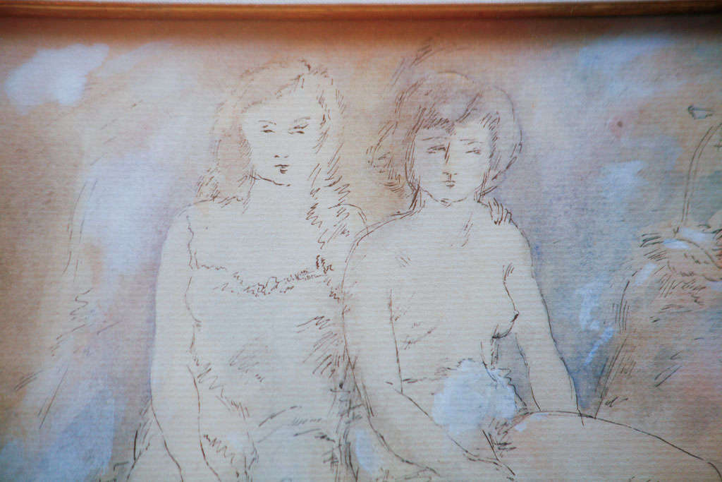 Signed Drawing by Jules Pascin 4